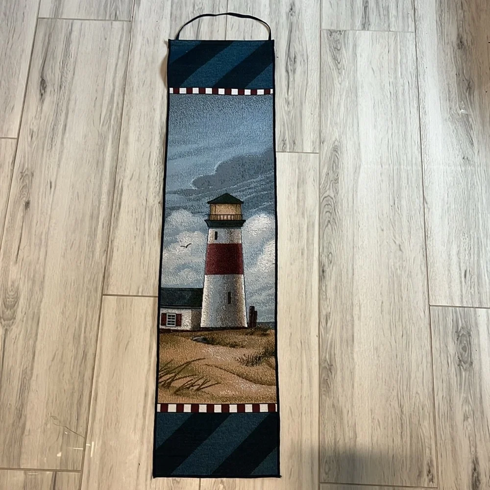Lantern fabric wall decoration for those loving nautical themes